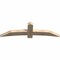 Ekena Millwork Bellingham Rough Sawn Timber Gable Bracket, Douglas Fir, 72"W x 21"H x 4"D x 6"F, 7/12 Pitch GBW072X21X0406BEL00RDF - alternate 2